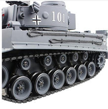 RC Tank German Tiger 101 Large Can Launch Bullet Military Tank 1:20 Over Size Simulation Tank Children's Toys Model Gifts
