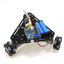 Wireless Remote Control 3wd Omni Directional Wheel Smart Car Chassis with WiFi Handle Bluetooth for Robot Graduation Design DIY