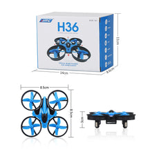 Newest Mini Drone JJRC H36 6 Axis RC Micro Quadcopters With Headless Mode Drones One Key Return RC Helicopter Vs JJRC H8 Dron