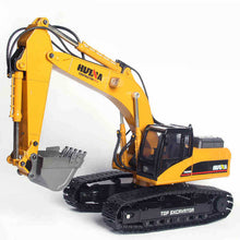 2019 Brand New Toys 15 Channel 2.4G 1/14 RC Excavator Charging RC Car With Battery RC Alloy Excavator RTR For kids