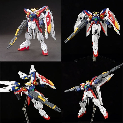 Original Gundam HG 1/144 Model XXXG-00W0 WING GUNDAM ZERO Mobile Suit Kids Toys