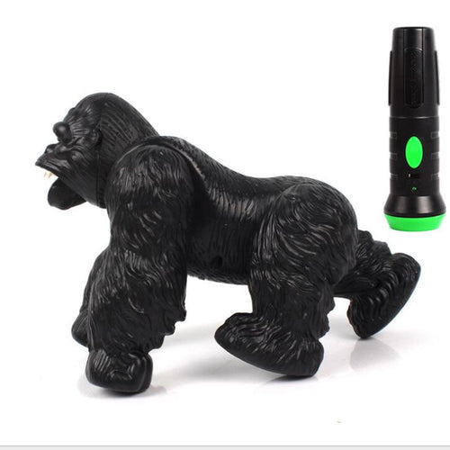 Lighting Infrared RC Gorilla Simulative Remote Control Animal Electric Toy with Sound Funny Terrifying Children's Day Kids Gift