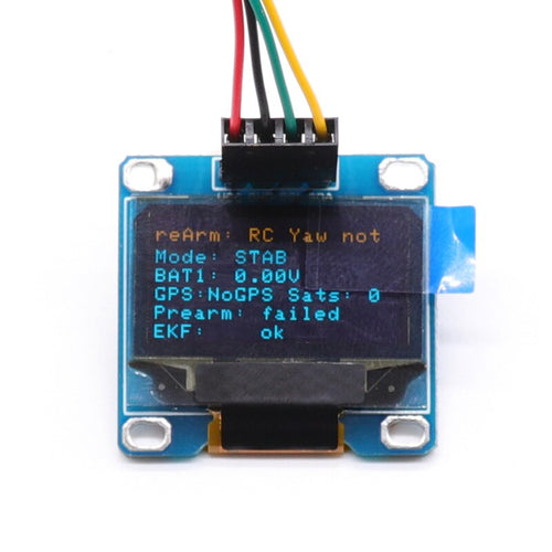 OSD OLED Display for Pixhawk 2.4.8 PIX PX4 Flight Control Flight display flight status Connected to I2C Interface of Pixhawk