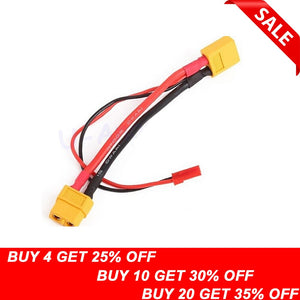1pcs XT60 Male Convert to XT60 Female & JST Female Conversion Charger Cable Dropship