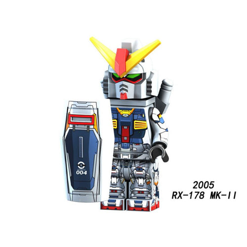 Single Sale Super Heroes Star Wars 2005 GUNDAM RX-178 MK Building Blocks Figure Bricks Toys kids gifts Compatible Legoed Ninjaed