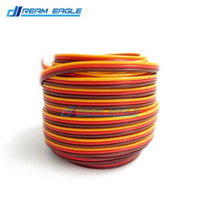 Servo extension cable 10M 26AWG wire extended wiring 30 cores cord lead for RC helicopter drone cars diy accessories