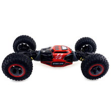 Rc Car 2.4Ghz 1/16 4WD Remote Control Car Amphibious Vehicle Double-Sided Stunt Car RC Stunt Car Vehicle Toy Xmas Gifts