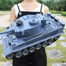 2.4G Update 1:18 Remote Control Rc Battle Tank 50cm Big Size 100m Remote Control Distance Rc Tank Launch Bullets high simulation