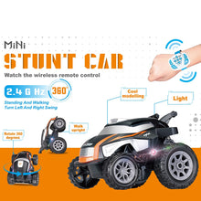 Wireless RC cars Auto 2.4G Tumbling Stunt Dump Truck Watch Remote Control Stunt Car rc car drifting truck Radio-controlled cars