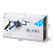 RC Helicopter DIY Building Blocks Drone 2.4G 4CH Mini Drones 3D DIY Bricks Quadcopter Assembling DIY Educational Toys