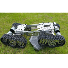 Alloy Metal Tank Chassis Tractor Crawler Balance Tank Chassis RC Tank Mount Truck Robot Chassis Arduino Car