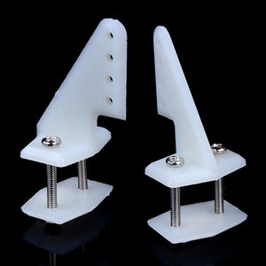 10 Sets Nylon Control Horns 4 holes W13xL18xH25mm with Screws For RC Model Airplane Parts KT Aeromodelling DIY