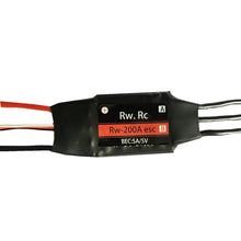 RW.RC Brushless ESC 30A/50A/70a/125a /200a with reversing For RC car RC boat