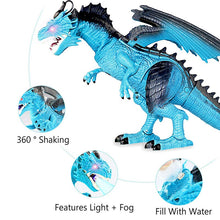 Remote Control RC Dragon Walking Dinosaur Toy with Light Sound Kids Toy Gifts FJ88