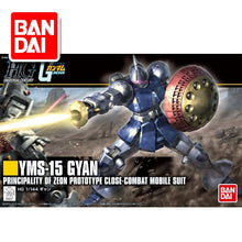 Original Gundam HG 1/144 Model GYAN YMS-15 Mobile Suit Kids Toys With Holder