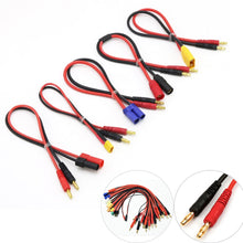 Imax B6 Charge Line 4.0mm Banana Plug to Amass MPX AS150 XT90 TRX XT60 EC5 With 12AWG Silicone Cable 30CM for Rc Lipo Battery