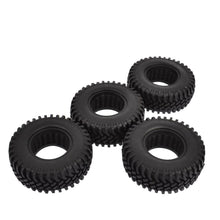 4PCS 100mm 1.9 inch Rubber Tires With Foam Inserts for 1:10 RC Rock Crawler Axial SCX10 D90 D110 Tamiya CC01 1.9 Inch Tyres