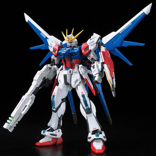 Original Gundam RG 1/144 Model BUILD STRIKE GUNDAM FULL PACKAGE Mobile Suit Kids Toys