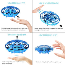 Colorful Anti-collision Flying Helicopter Magic Hand UFO Ball Aircraft Sensing Mini Induction Drone Kids Electric Electronic Toy