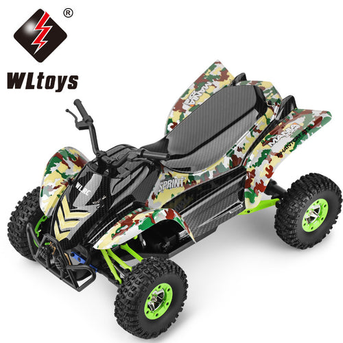Mighty Force 12428-A Electric All-Wheel-Drive Beach Motorcycle High-Speed Car 1:12 Climbing off-Road Car Toys Wholesale