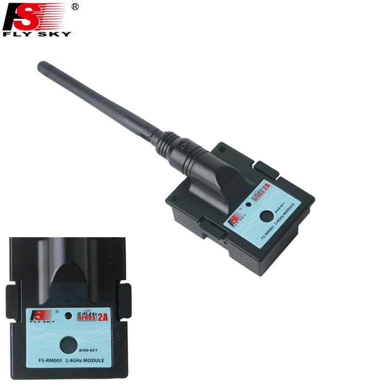 FS-RM003,1pcs Flysky FS-RM003 2.4G Transmitter Module with Antenna Compatible AFHDS 2A Only For FS-TH9X Transmitter