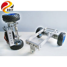 Metal Chassis Frame, Steering Engine Steering Robot Car Chassis , Obstacle Avoidance , Velocity ,Universal Wheel