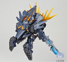 Original SD Gundam Model Cute UC Unicorn GUNDAM 02 BANSHEE NORN DESTROY MODE Mobile Suit Kids Toy