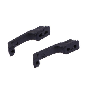 1Set Black Plastic Climbing Car Door Hinges & Door Handles for 1:10 RC Crawler For Traxxas TRX4 Baby Toy Car Props for Kidsr