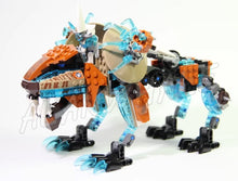 414pcs Sir Fangars Saber-Tooth Walker Ice Tiger Machine Assemble 10293 Building Blocks Movie Bricks Toys Compatible with Lego