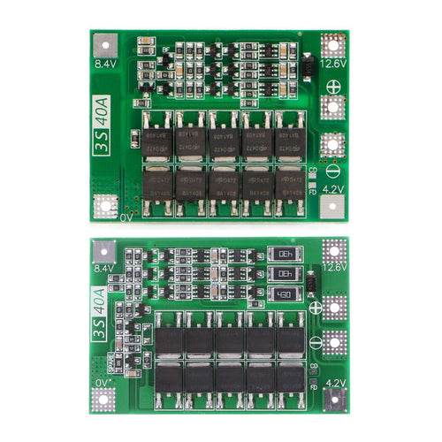 1pcs 3S 11.1V 12.6V 40A w/Balance 18650 Li-ion Lithium Battery BMS Protection Board Enhanced/Balanced Version