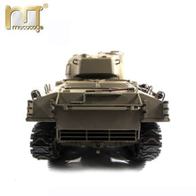 MATO World War II M4A3(75)W Sherman 100% Complete Metal Remote Control Recoil Barrel Infrared Battle Tanks 1/16 Scale