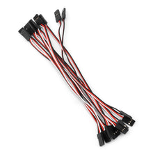 10pcs 50mm-300mm Male To Male Quadcopter Extension Servo Lead Futaba JR Wire Cable RC