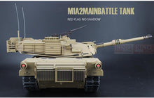 2.4Ghz RC tank Heng Long 1/16 US M1A2 U.S. Army Main Battle Tank Abrams Tusk Tank Ultimate metal version Metal Gear Tracks sound