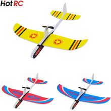 DIY Kids Toys Capacitance Hand Throw Flying Glider Planes Foam Aeroplane Model Party Bag Fillers Flying Glider Plane Toys