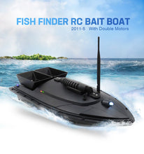 Flytec 2011-5 Fishing Tool Smart RC Bait Boat Toy Dual Motor Fish Finder Remote Control Fishing Boat Speedboat 500 Meters