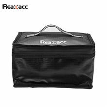 Upgraded Realacc Fireproof Waterproof Lipo Battery Safety Bag Handbag Soft Suitcase With Luminous Handle Boxes for RC Battery