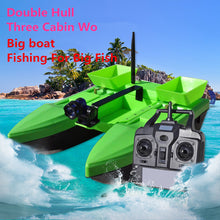 Three Cabin Bait Boat Wireless remote control 500M 2kg load-bearing profession for fishing
