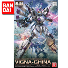 Japaness Bandai Original RE 1/100 Gundam F91 VIGNA-GHINA II Mobile Suit Kids Toys