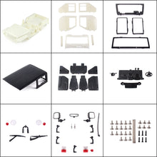 INJORA Unassembled 12.3inch 313mm Wheelbase Body Car Shell for 1/10 RC Crawler Axial SCX10 & SCX10 II 90046 90047 Jeep Wrangler