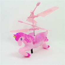 1Pcs Flying Pink Unicorn Drone Self Hovering Helicopter Aircraft Toys For Chirldren Gift