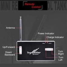 Super Mini RC Tank Tank Tiger Electronic Toys Model for Children Kids Imitate Scale Remote Radio Control Tank Radio Controlled