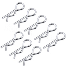 50pcs Large RC Body 1/8 Clips Pins Metal For Truck Buggy 1:8 Shell Spare Parts Fit 1/5 Baja