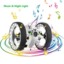 New RC Car Bounce Car Remote Control Toys RC Robot 80cm High Jumping Car Radio Controlled Cars Machine LED Night Toys Kids Gifts