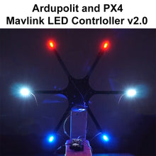 Pixhawk Mavlink External LED Controller for APM Pixhawk2 Ardupilot PX4 RGB Navigation Light Quadcopter Hexacopter Drone Plane