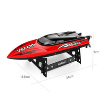 30KM/H High Speed Mini RC Boat 2.4GHZ 4CH Radio Remote Control Speedboat For Fishing Ship Bait Boat Electric RC Toys For Gifts
