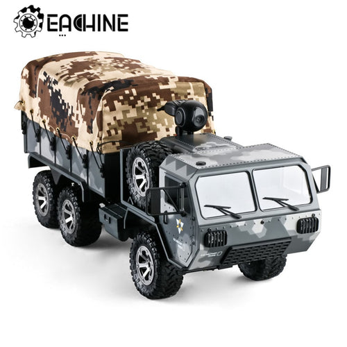Eachine EAT01 1/16 2.4G 6WD RC Car Proportional Control US Army Military Truck RTR Vehicle Model High Speed RC Cars