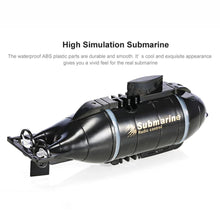 Mini RC Submarine Speed Boat Remote Control Drone Pigboat Simulation With LED Light RC Toy Gift Toy for Kids