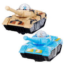 Super Mini Electric Tank Model Tank Electronic Toys Tank with Music and Flash Light for Children Kids Birthday Gifts