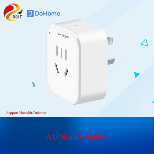 AU Smart Power Socket Plug Work with Siri DoHome App Remote Voice Control Timer Switch by Alexa Xiaomi Google