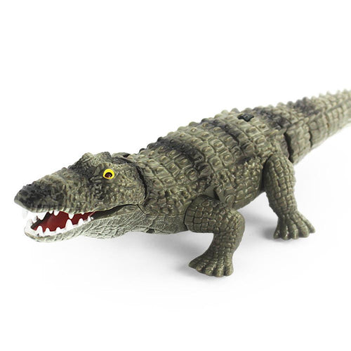 Remote Control Simulate Crocodile Toy Can Rectilinear Crawling Kids Animal Toy Gift